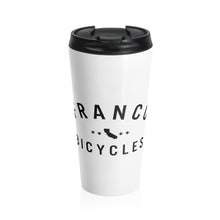 Load image into Gallery viewer, Franco Classic Stainless Steel Travel Mug - White